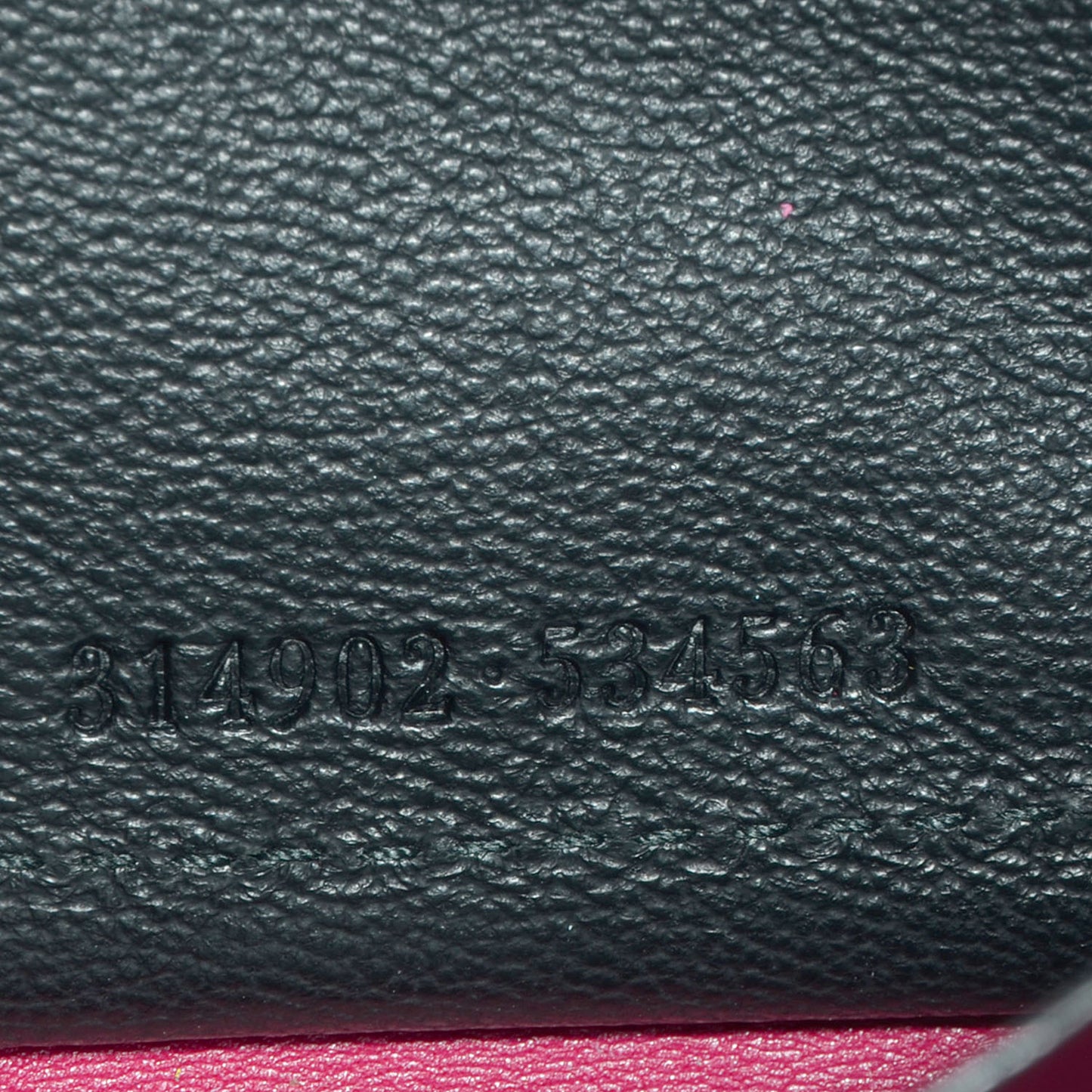 Patent Leather Belle De Jour Zippy Wallet Fuchsia