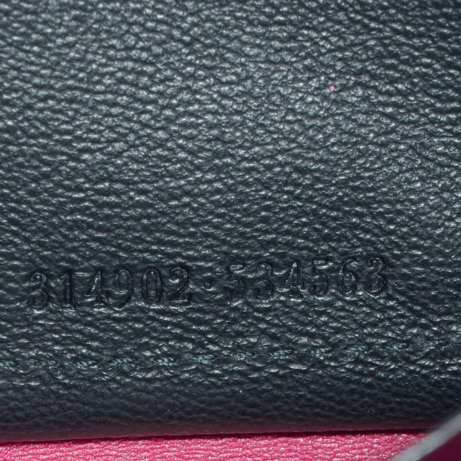 Saint Laurent Patent Leather Belle De Jour Zippy Wallet Fuchsia 9 of 9
