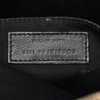Saint Laurent Calfskin Matelasse Monogram Lou Camera Bag Black 7 of 25