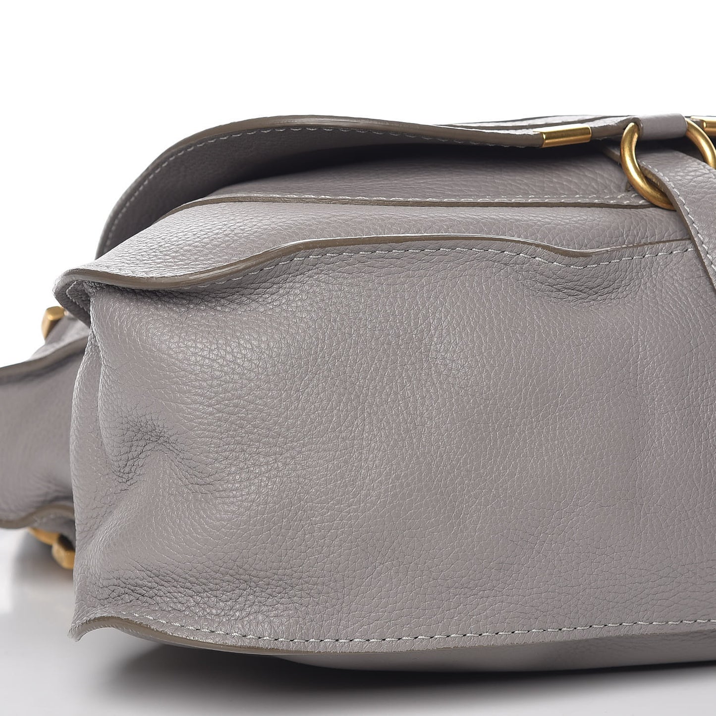 Calfskin Medium Marcie Satchel Cashmere Grey
