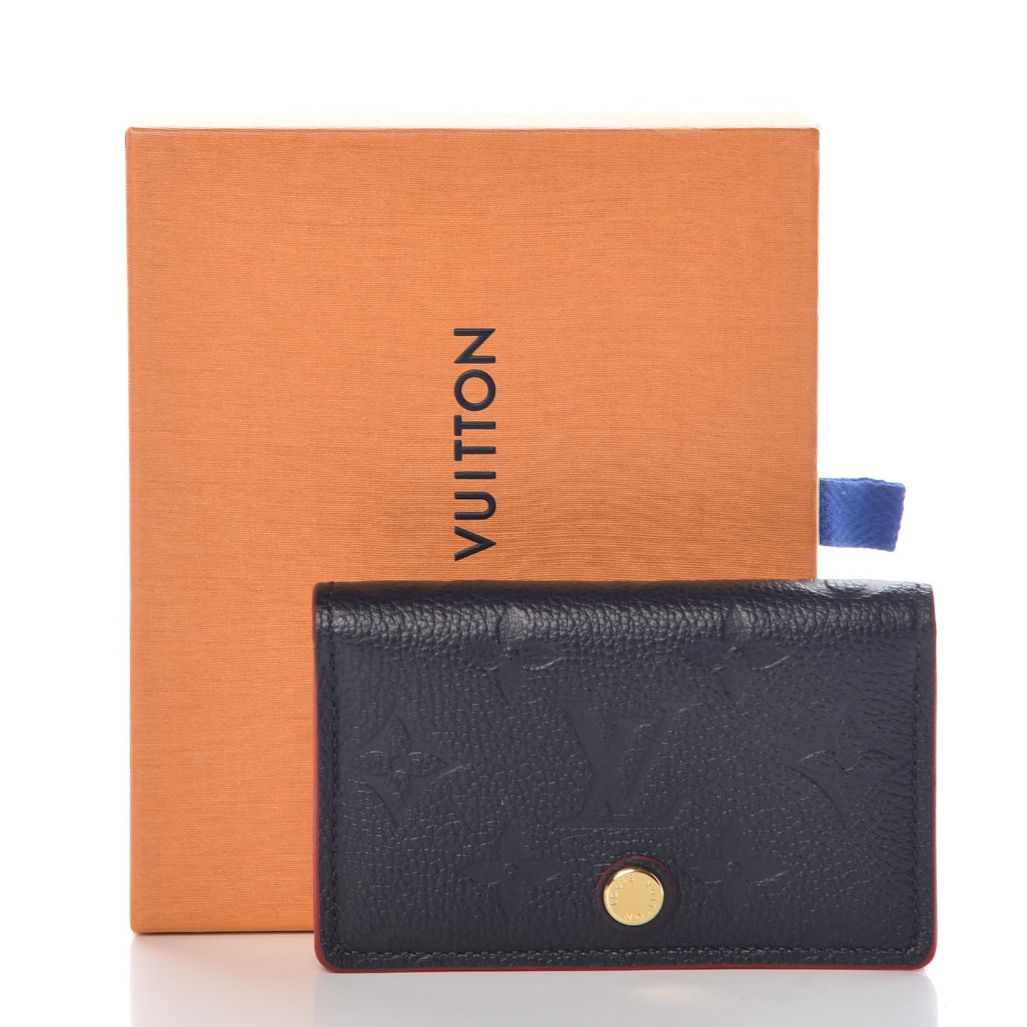 Empreinte Multicartes Marine Rouge