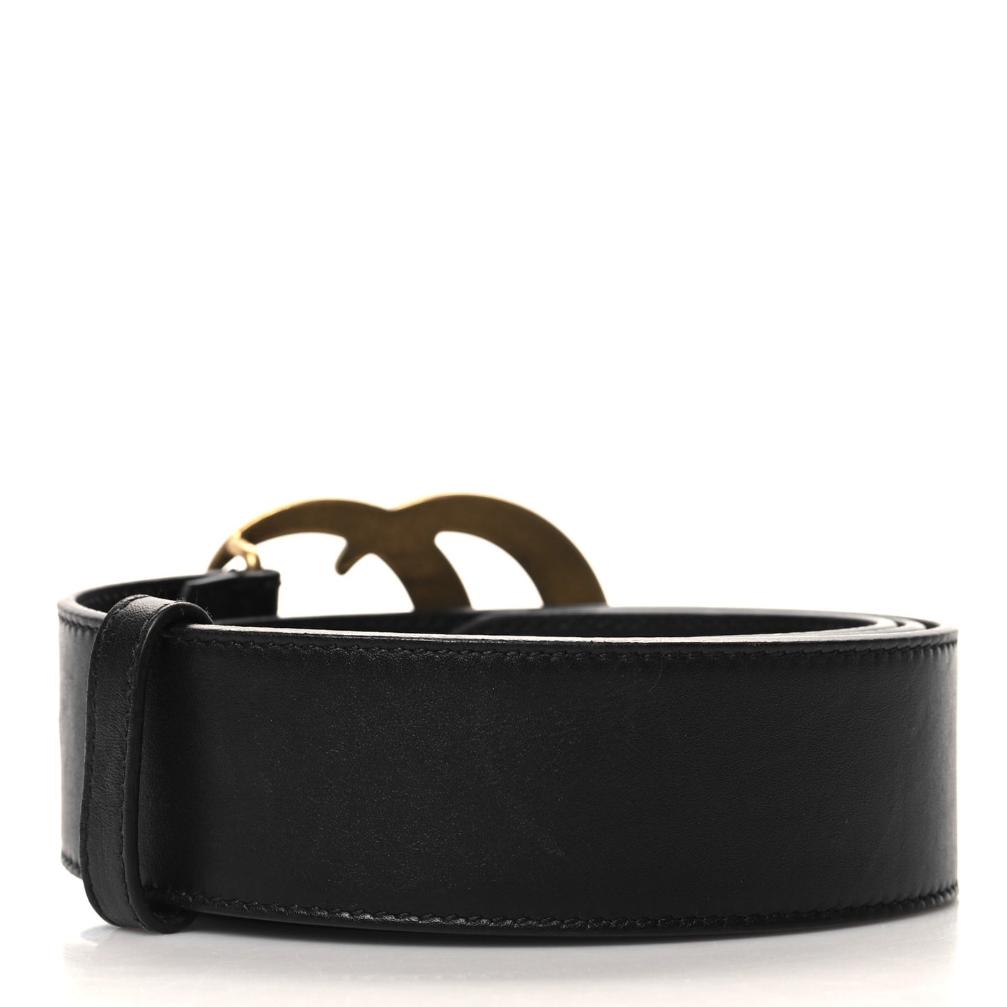 Calfskin Double G 40mm Belt 85 34 Black