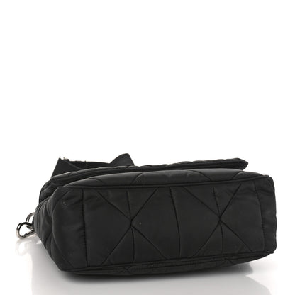 Prada Re-Nylon Quilted Padded Flap Shoulder Bag Black 4 of 9