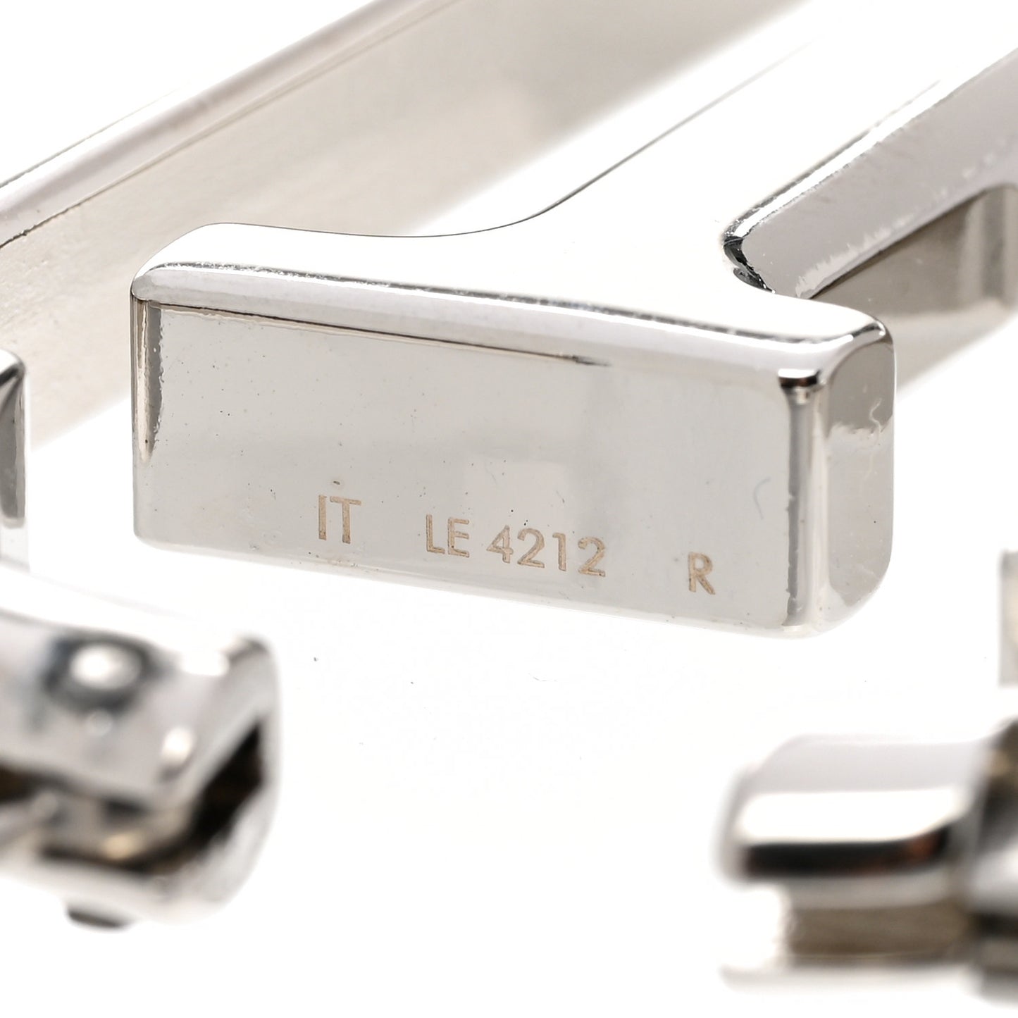 Palladium Louise Hoop Earrings Silver