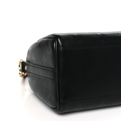 Louis Vuitton Monogram Ink Speedy BB Black 6 of 8