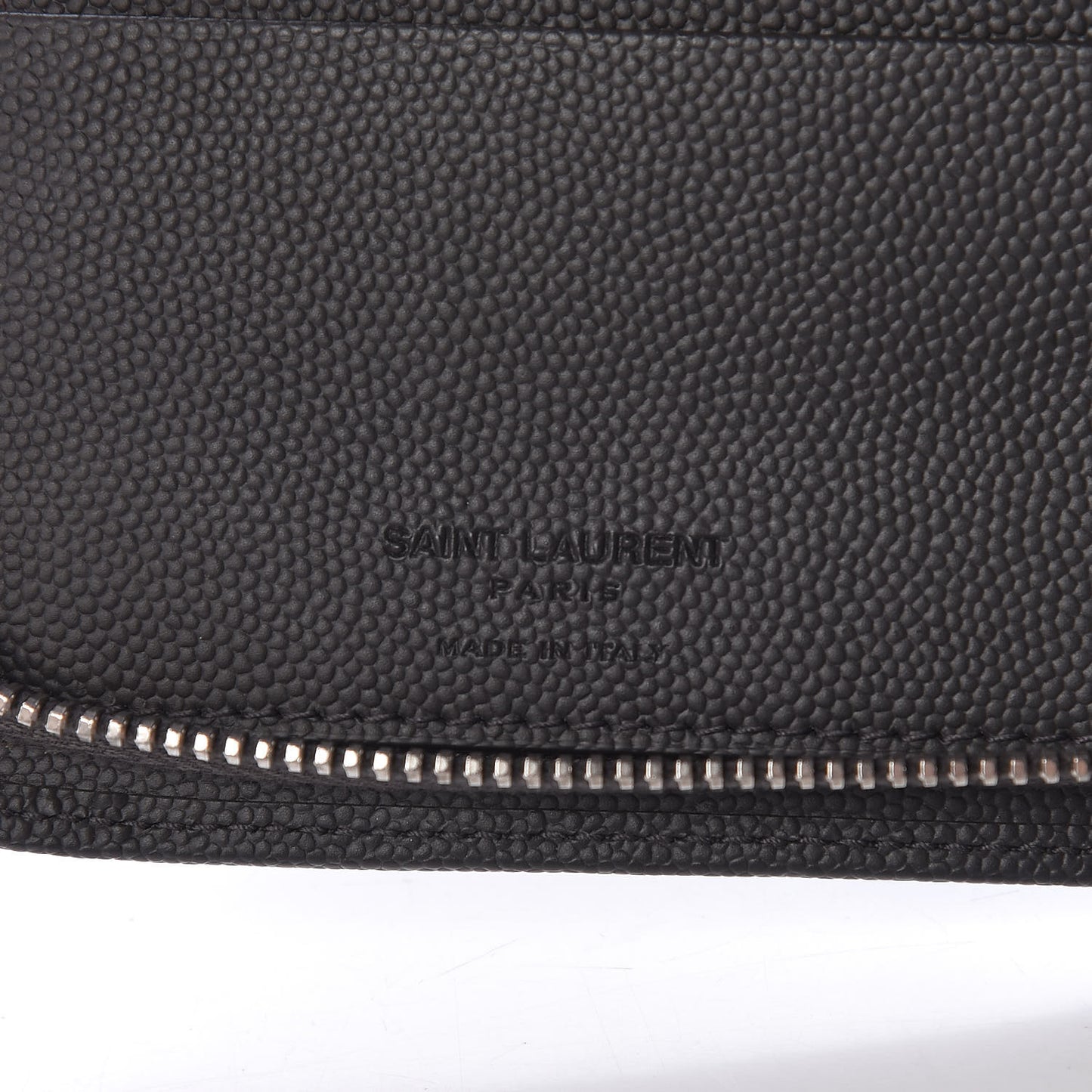 Grain De Poudre Classic Zip Around Travel Wallet Coal