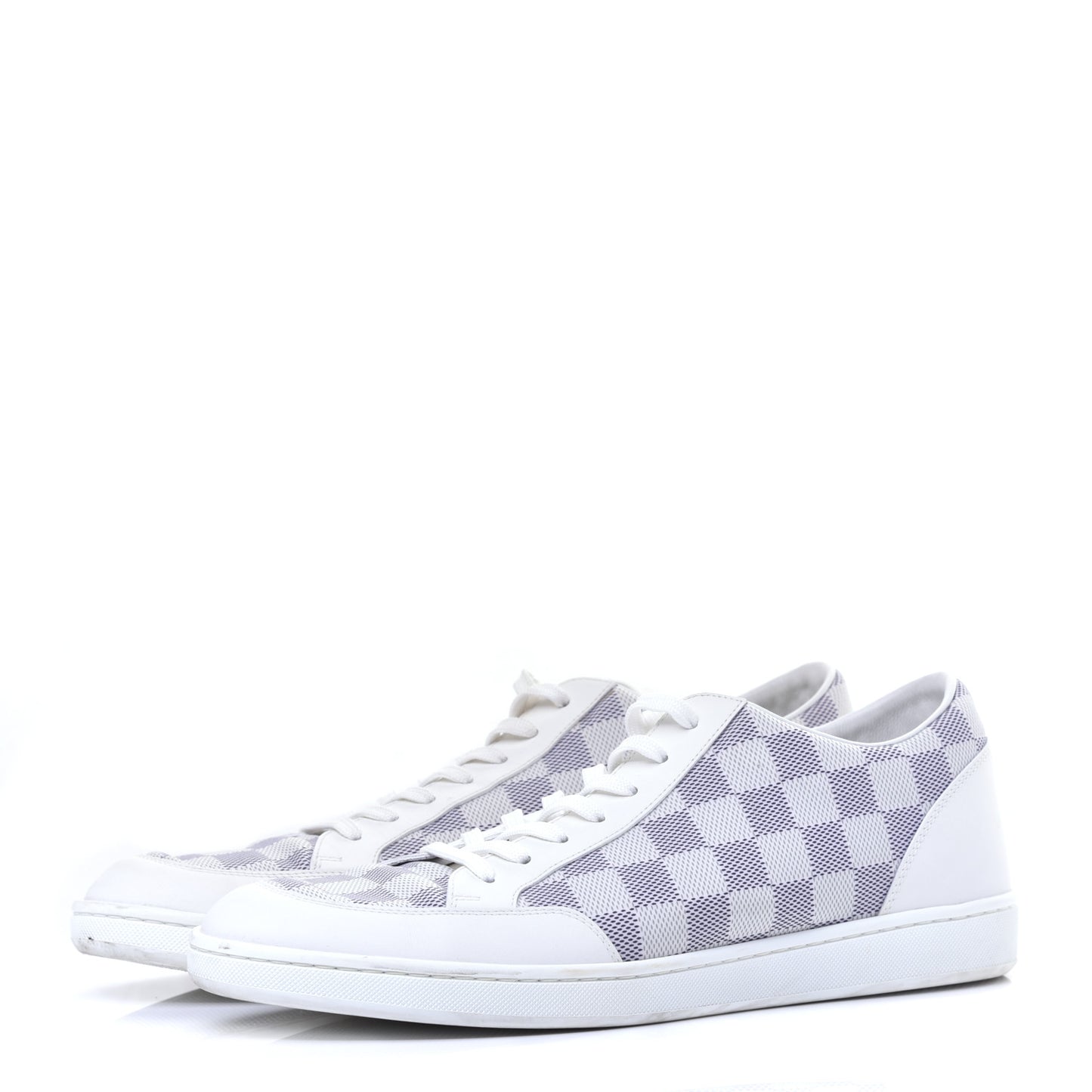 Damier Azur Mens Sneakers 8.5 White