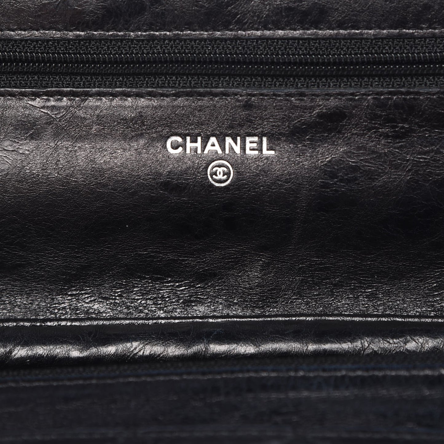 Aged Calfskin Quilted Reissue Wallet On Chain WOC So Black
