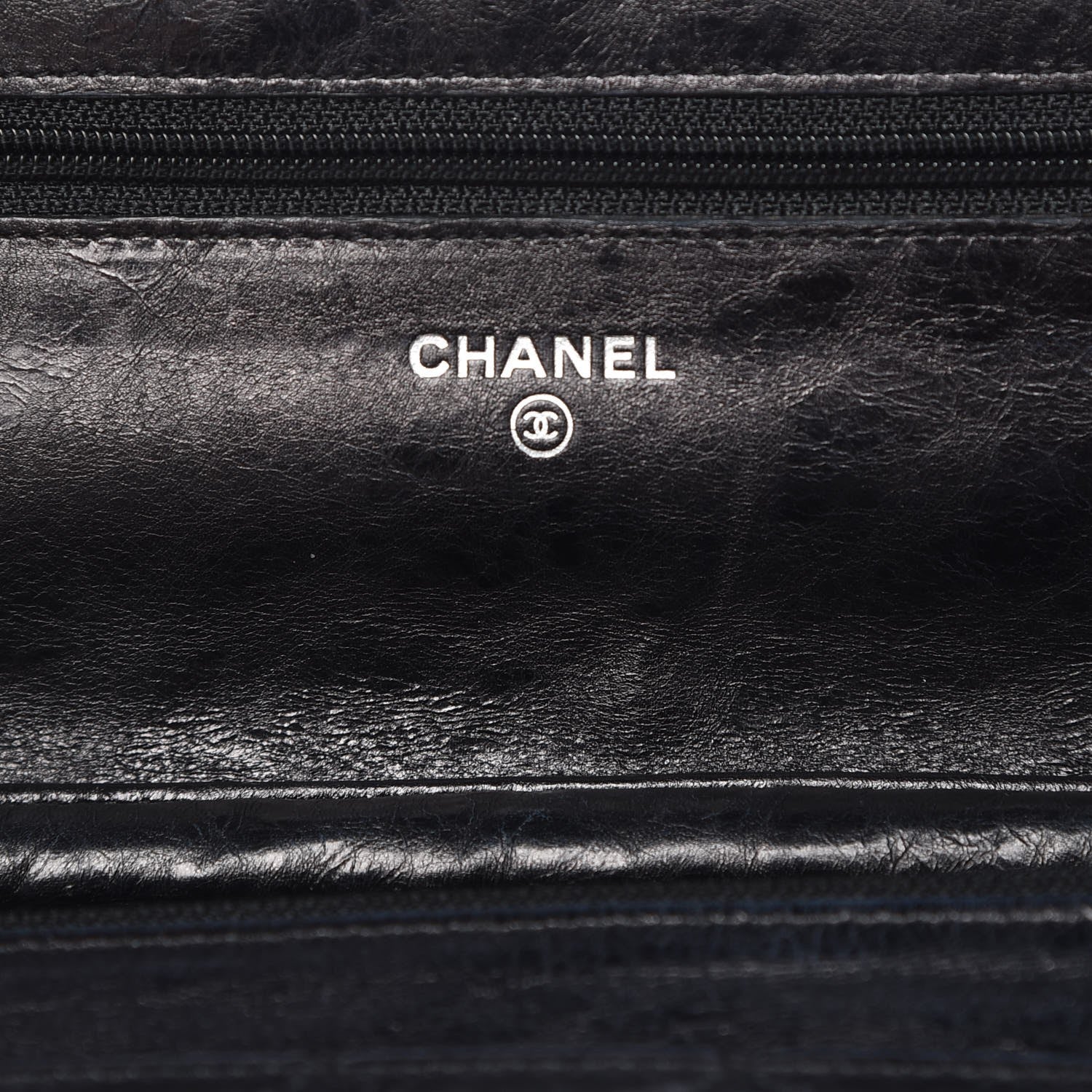 Chanel Aged Calfskin Quilted Reissue Wallet On Chain WOC So Black 6 of 9