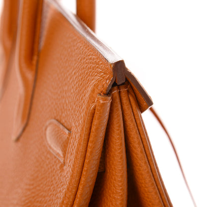 Hermes Togo Birkin 35 Potiron 12 of 14