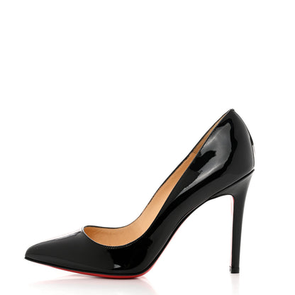 Christian Louboutin Patent Pigalle 100 Pumps 36.5 Black 1 of 8