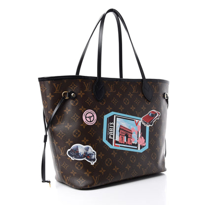 Louis Vuitton Monogram World Tour Neverfull MM 4 of 13