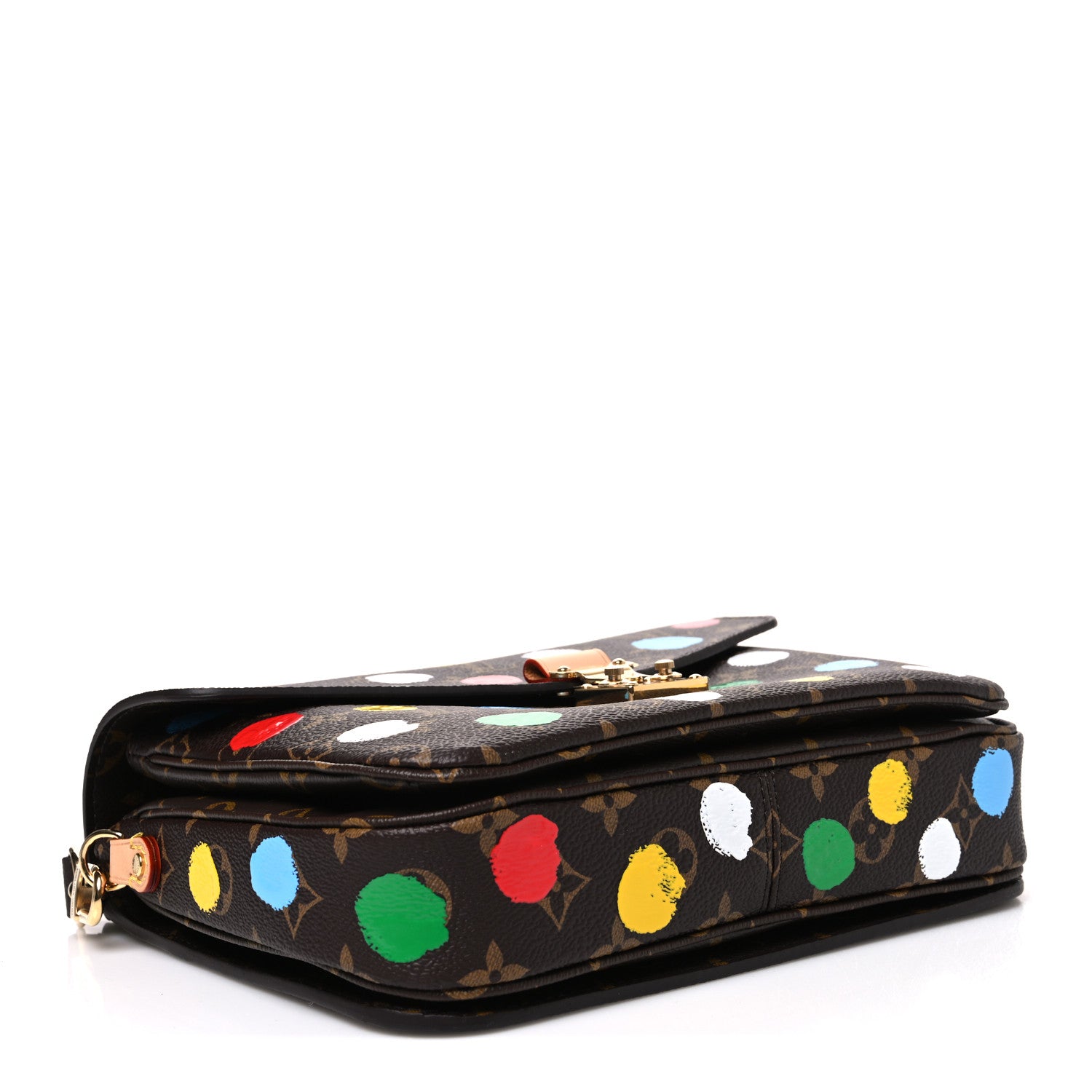 Louis Vuitton LV x YK Monogram Painted Dots Pochette Métis 3 of 9