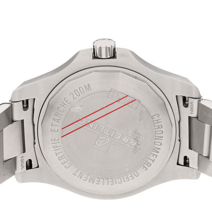 Breitling Stainless Steel 41mm Chronomat Colt Automatic Watch Silver A17313101G1A1 4 of 4