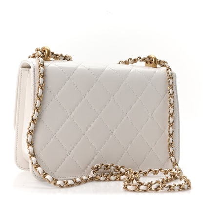 Chanel Calfskin Quilted Perfect Fit Flap White 3 of 11