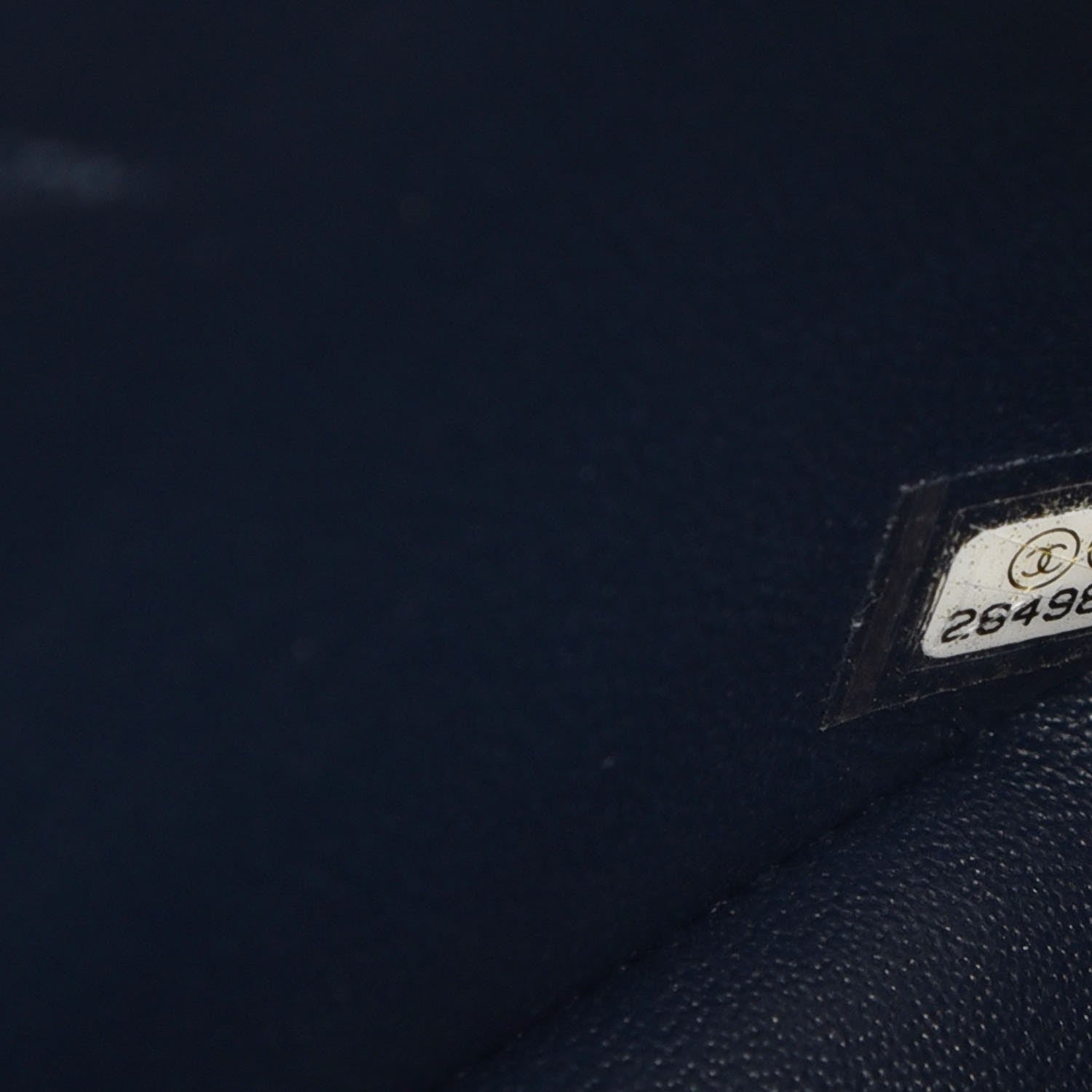 Chanel Caviar Quilted Medium Double Flap Navy 10 of 12