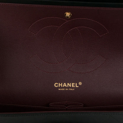 Chanel Lambskin Quilted Jumbo Double Flap Black 7 of 8