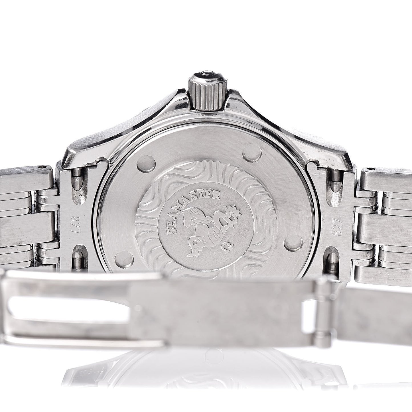 Stainless Steel 28mm Seamaster Professional Quartz Watch Black 2284.50.00