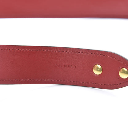 Prada Calfskin Bow Shoulder Strap Fuoco White 4 of 5