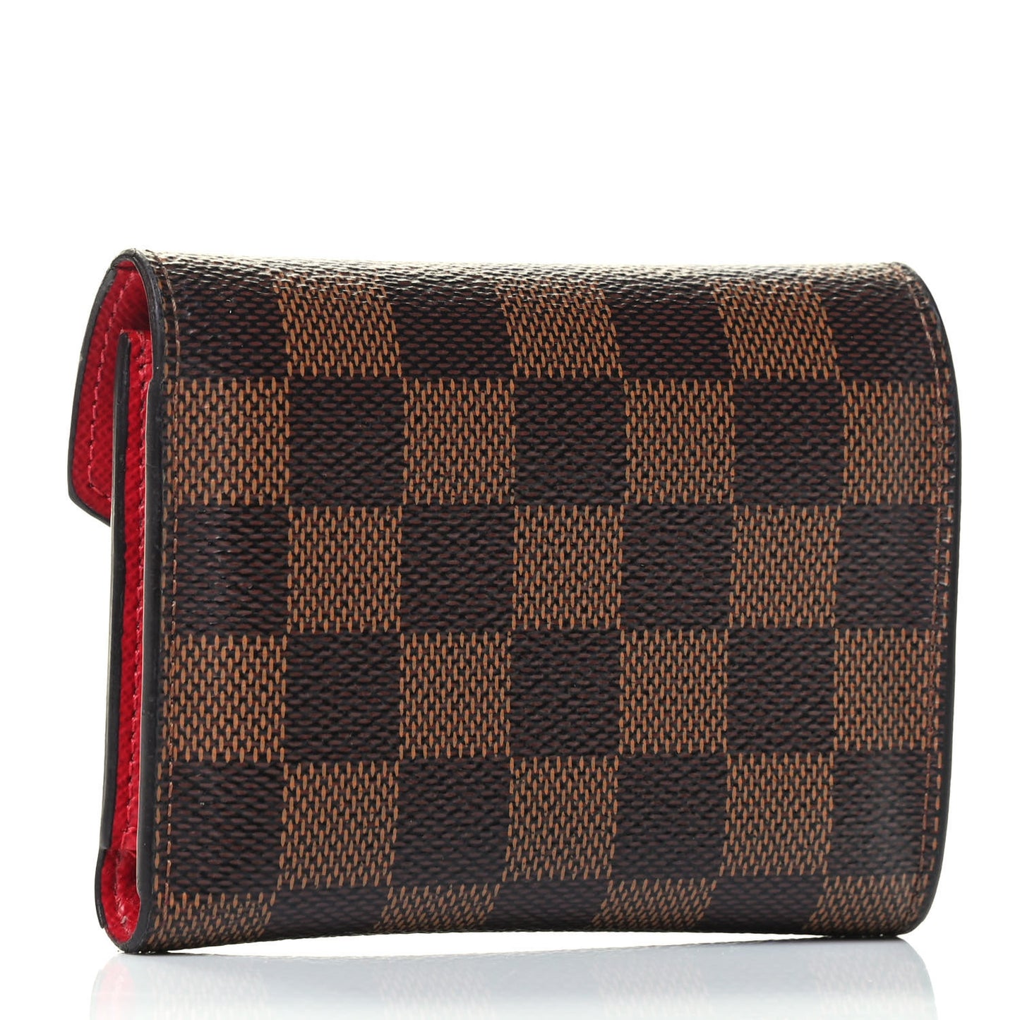 Damier Ebene Victorine Wallet Red