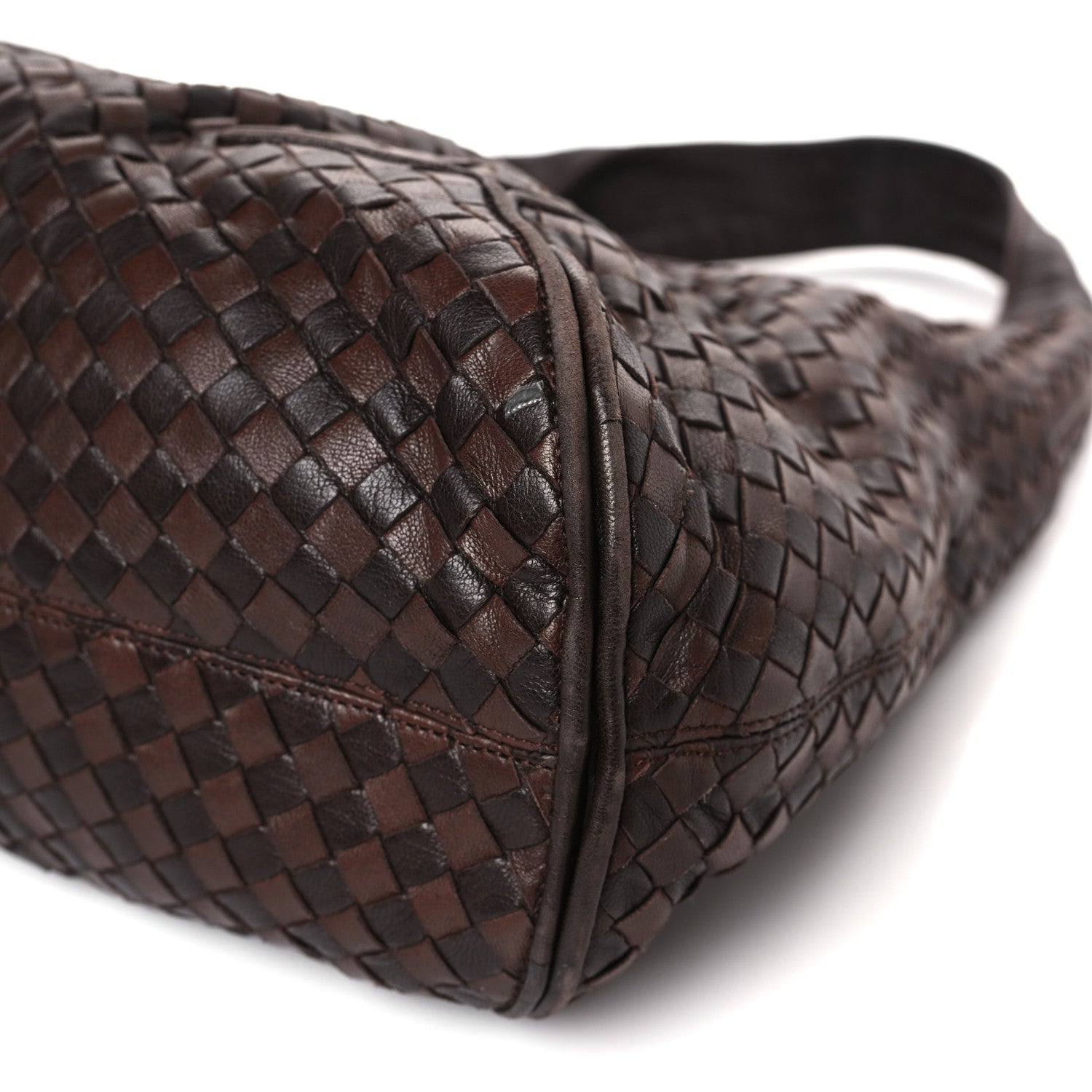 Bottega Veneta Nappa Intrecciato Ball Hobo Ebano Black 7 of 12