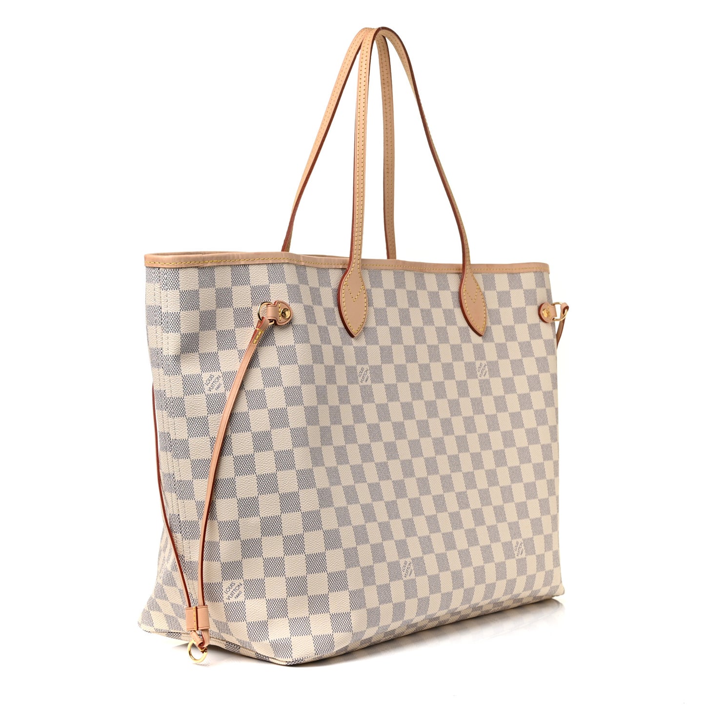 Damier Azur Neo Neverfull GM Rose Ballerine