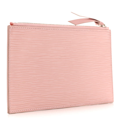 Louis Vuitton Epi Felicie Chain Wallet Zippered Insert Rose Ballerine 3 of 9