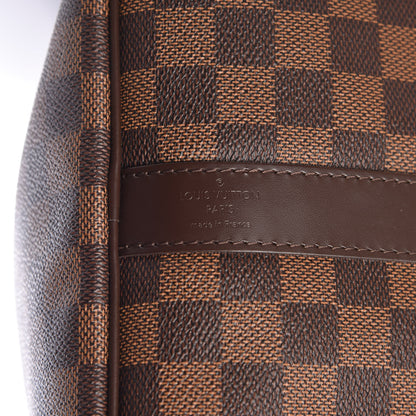 Louis Vuitton Damier Ebene Keepall Bandouliere 55 7 of 16