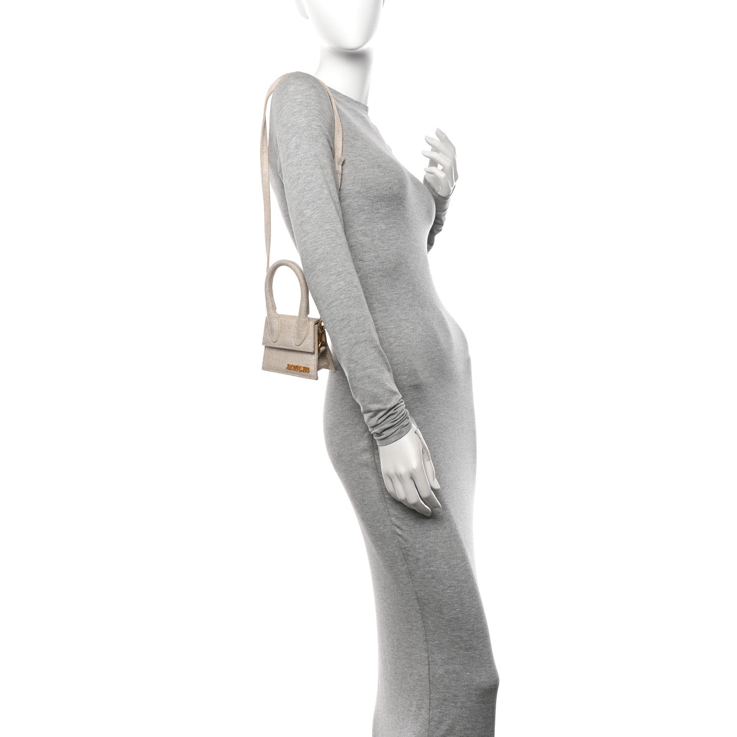 Jacquemus Linen Le Chiquito Light Greige 2 of 12