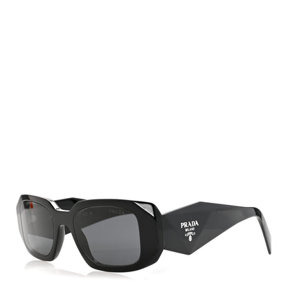 Prada Acetate Symbole Sunglasses SPR 17W Black 1 of 16