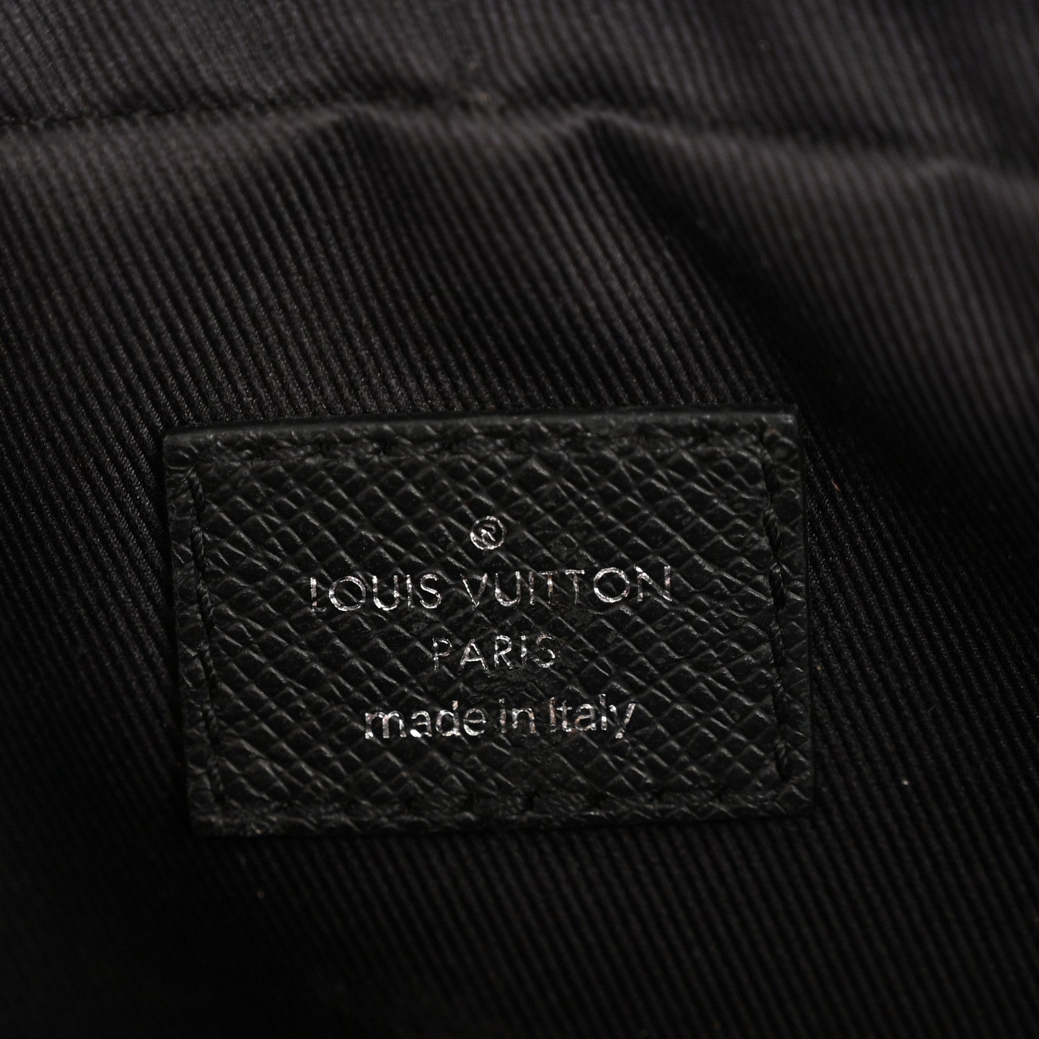 Louis Vuitton Taiga Monogram Outdoor Bumbag Black 6 of 13