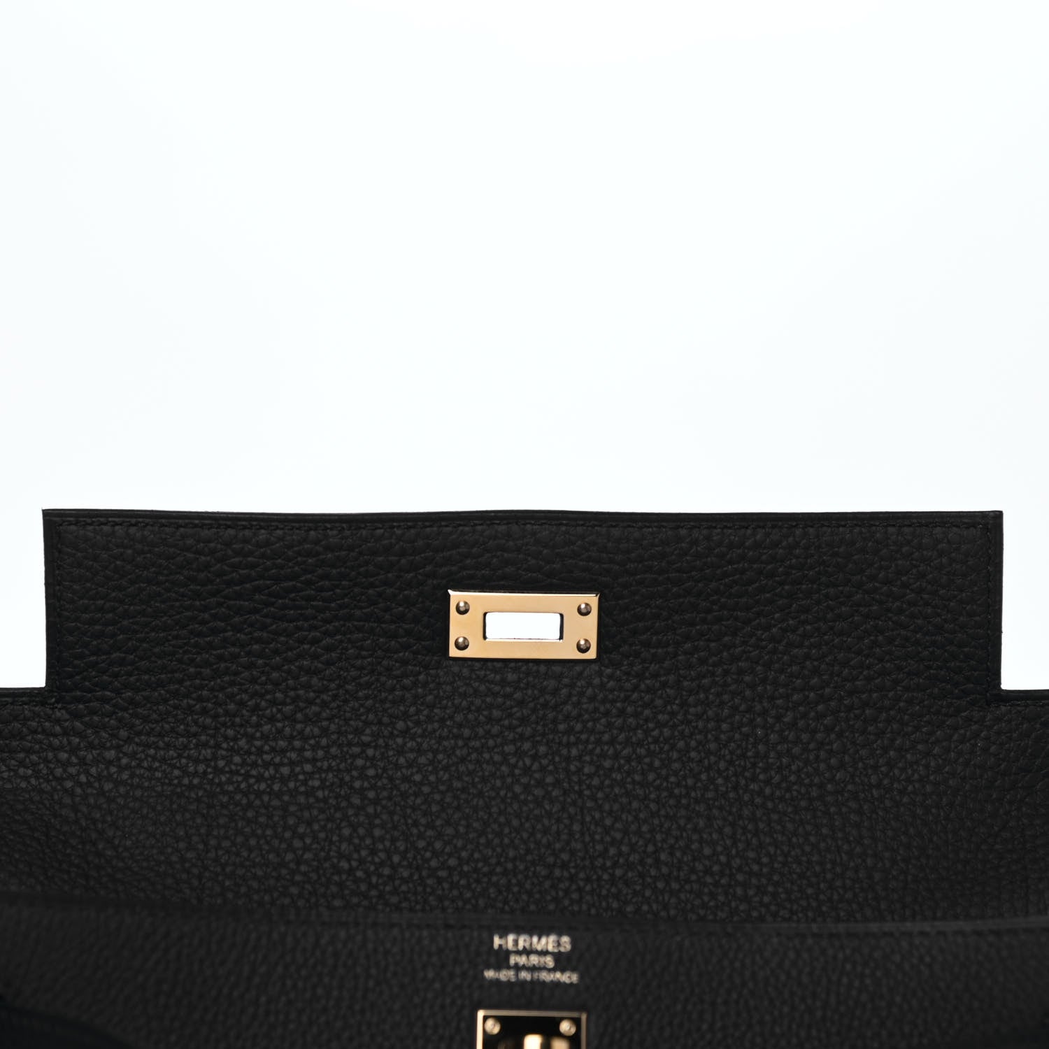 Hermes Togo Kelly Retourne 25 Black 15 of 35