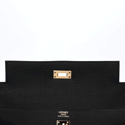Hermes Togo Kelly Retourne 25 Black 15 of 35