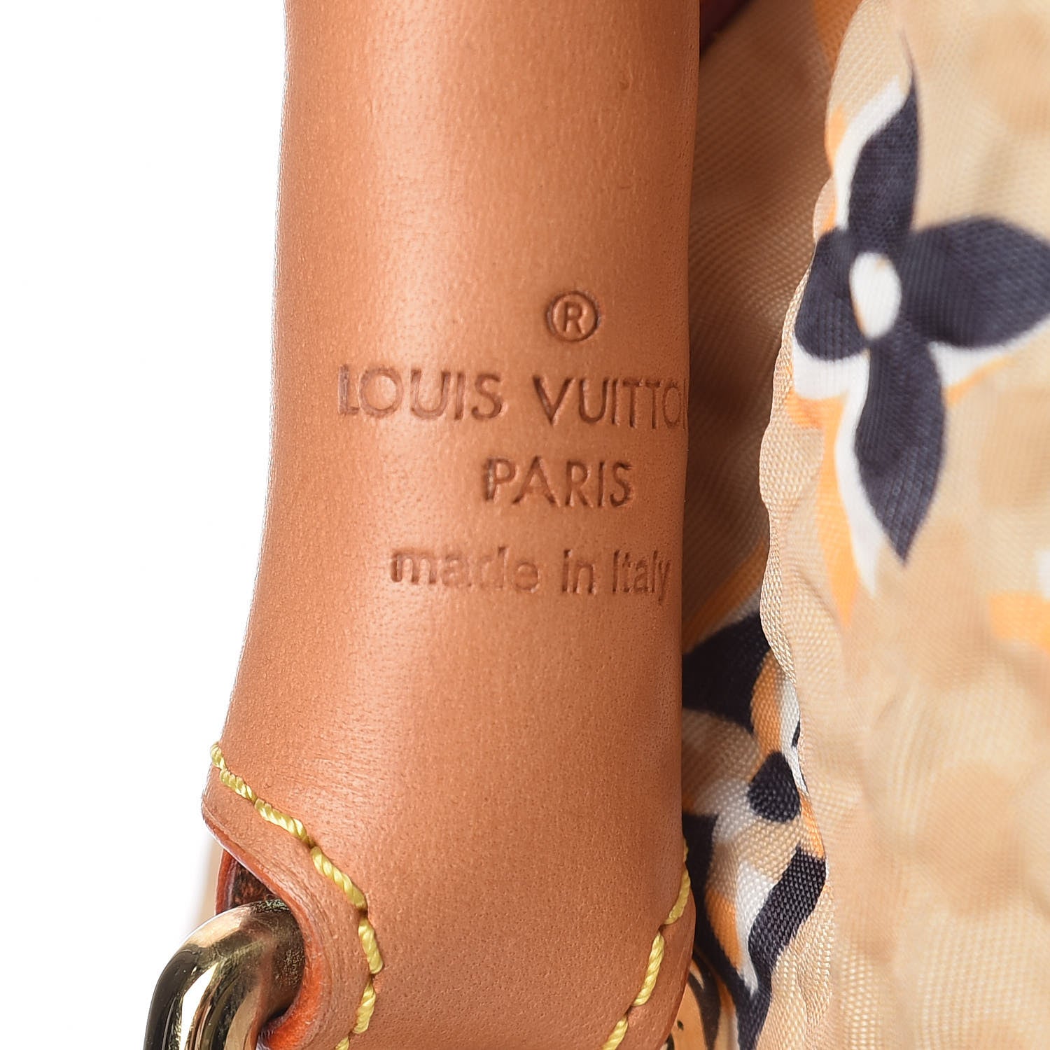 Louis Vuitton Canvas Monogram Cruise Bulles MM Natural 8 of 10