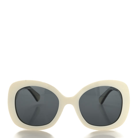 Acetate Sunglasses 71414A White