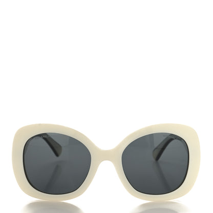Chanel Acetate Sunglasses 71414A White 2 of 7