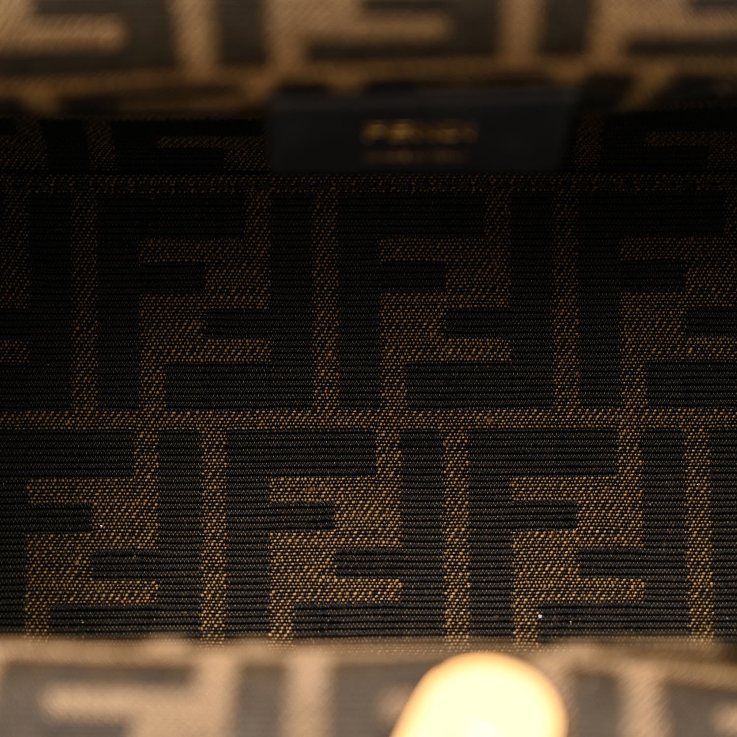 Fendi Shiny Nappa Small Fendi First Caramello 5 of 12