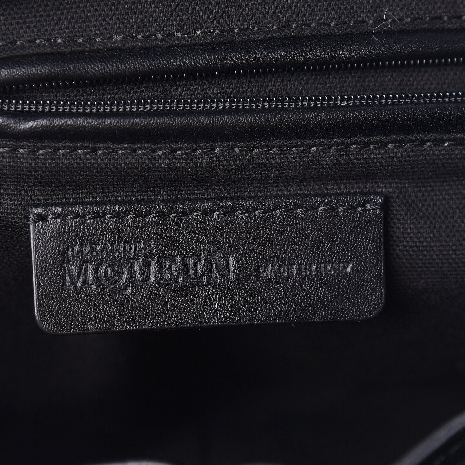 Alexander McQueen Calfskin Studded Padlock Backpack Black 6 of 11