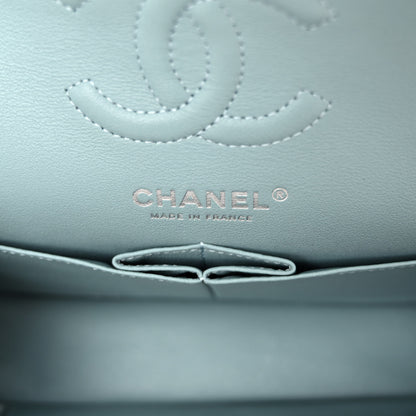 Chanel Caviar Quilted Small Double Flap Blue 6 of 10