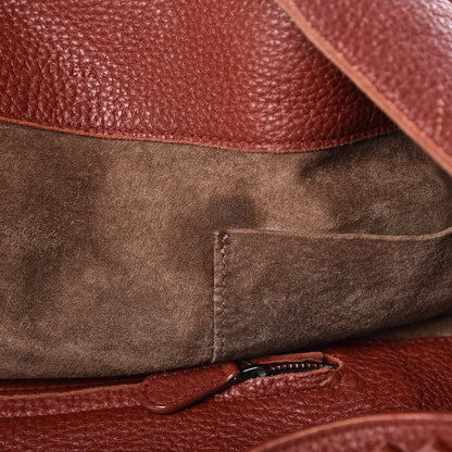 Bottega Veneta Washed Cervo Deerskin Large Hobo Brique 9 of 21