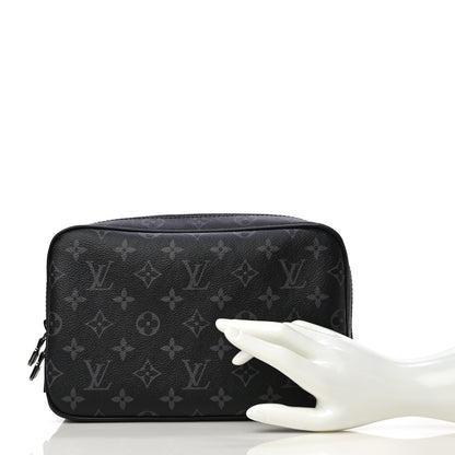 Louis Vuitton Monogram Eclipse Toilet Pouch GM 2 of 13