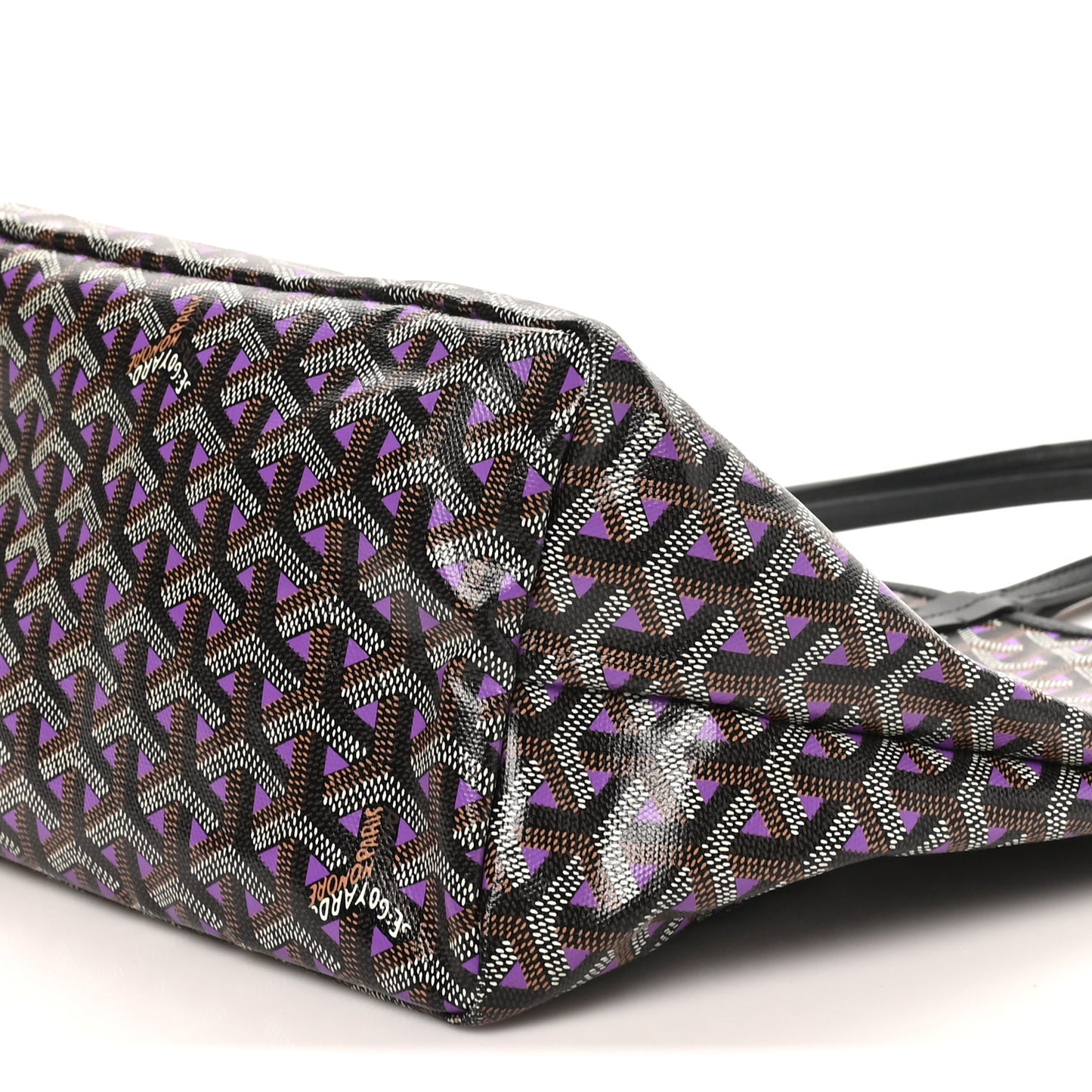 Goyardine Saint Louis Claire Voie PM Black Violet