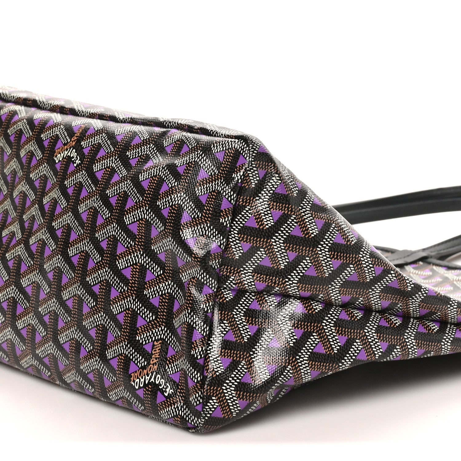 Goyard Goyardine Saint Louis Claire Voie PM Black Violet 11 of 11