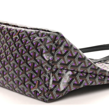 Goyard Goyardine Saint Louis Claire Voie PM Black Violet 11 of 11