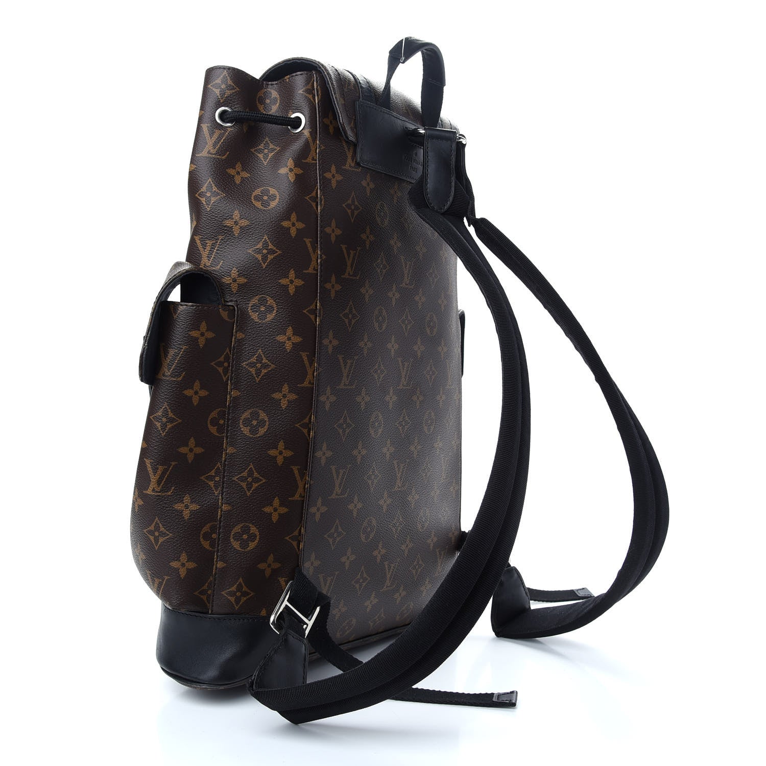 Louis Vuitton Monogram Macassar Christopher PM Backpack 3 of 9