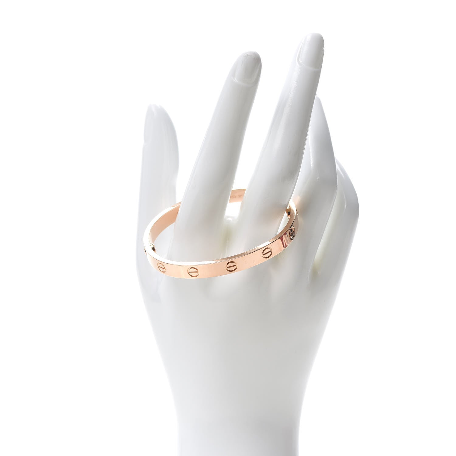 Cartier 18K Pink Gold LOVE Bracelet 16 2 of 7