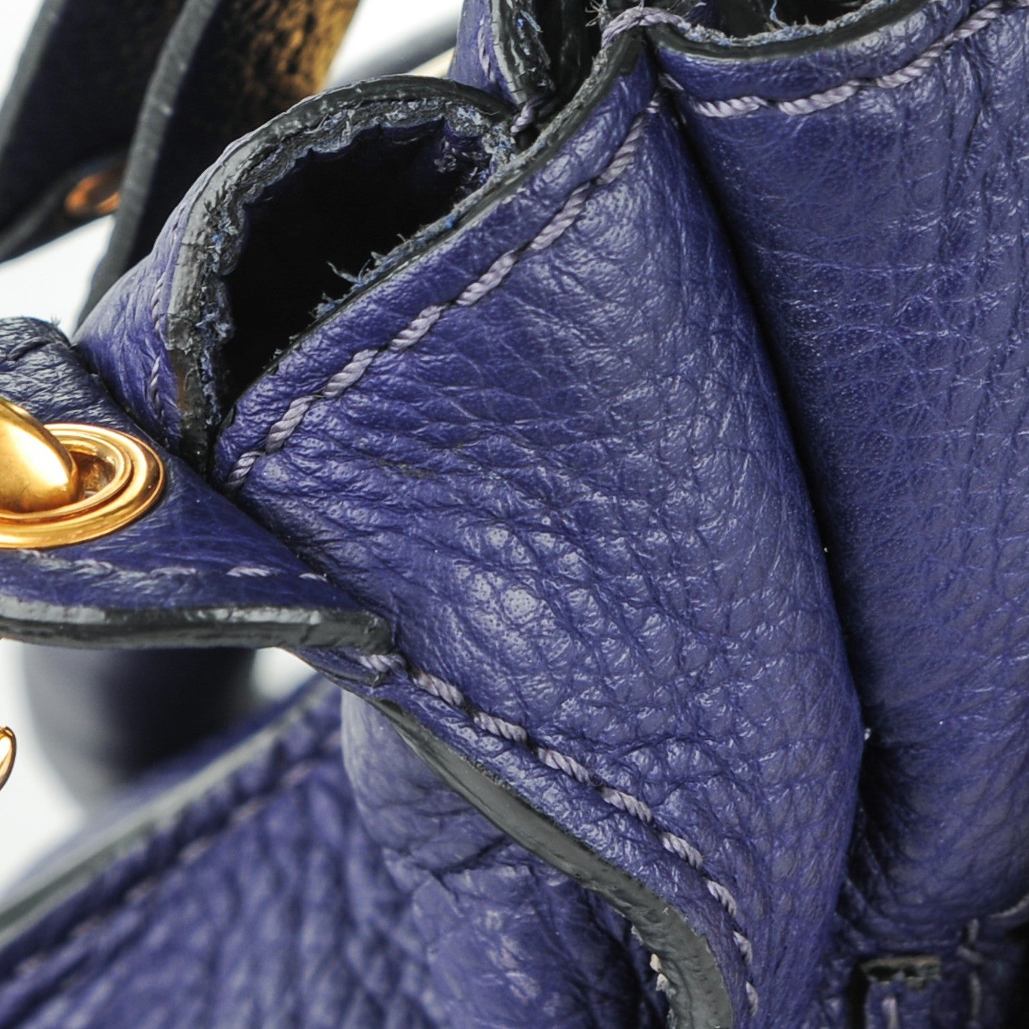 Chloe Calfskin Medium Marcie Satchel Storm Blue 10 of 14