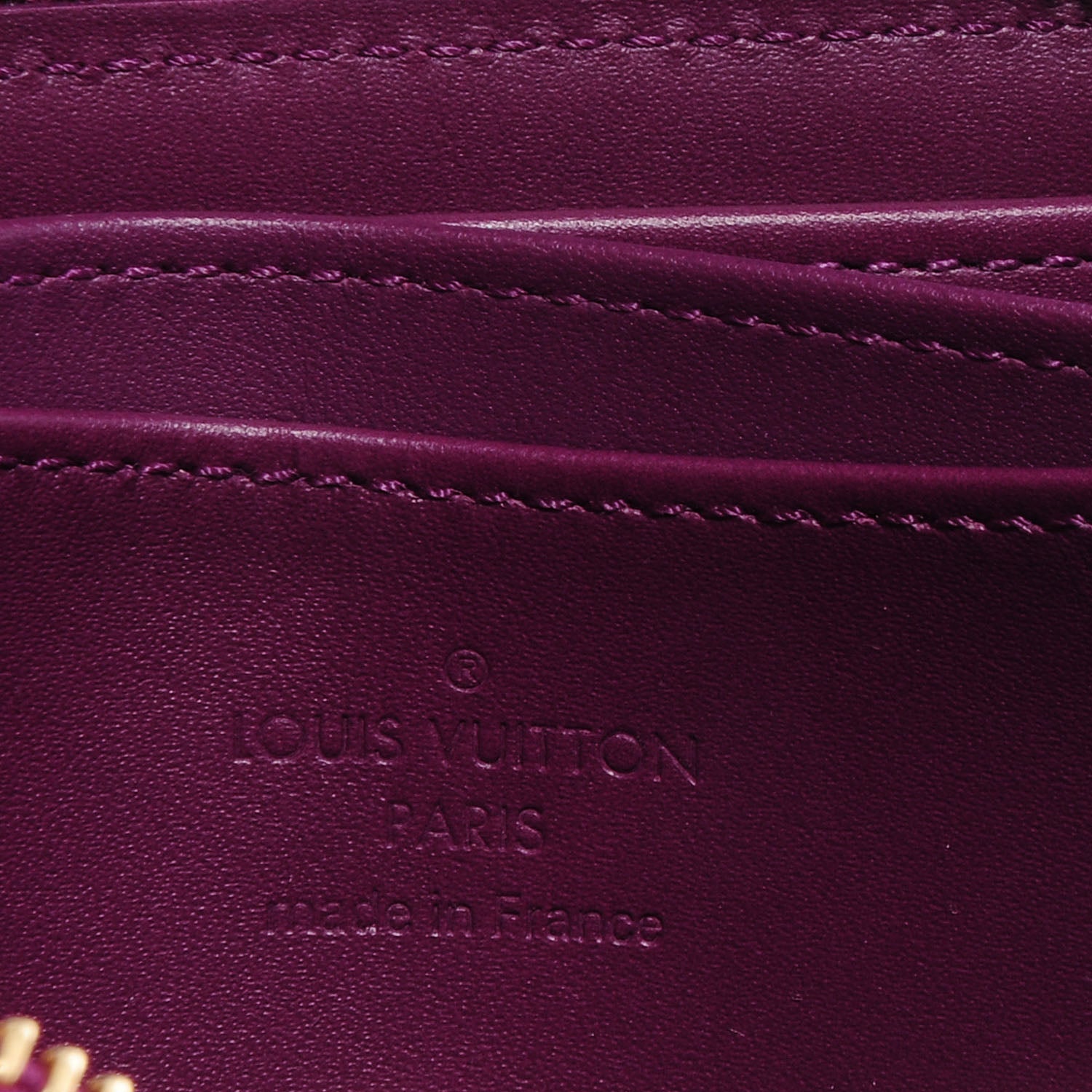 Louis Vuitton Vernis Zippy Coin Purse Amethyste 7 of 8