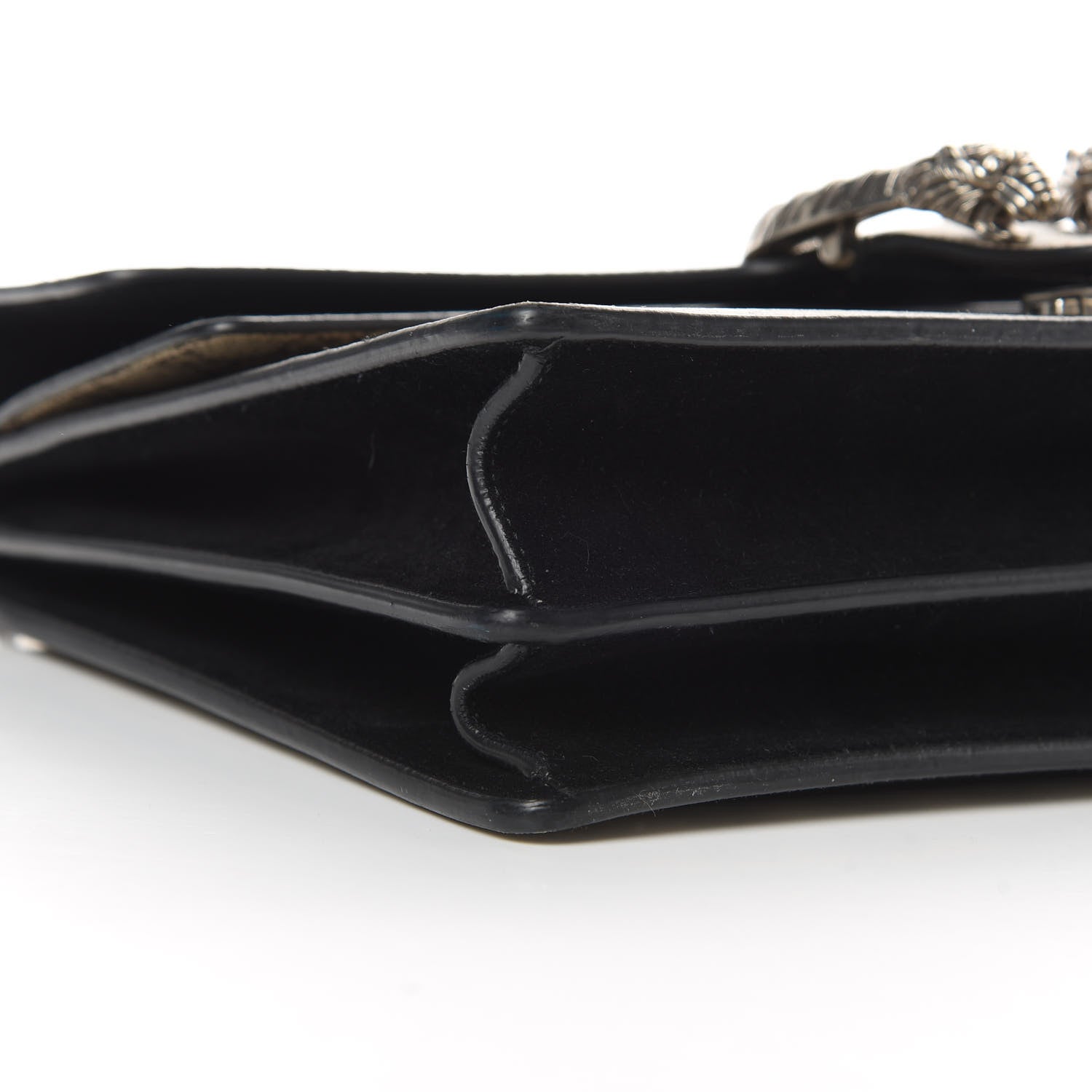 Gucci GG Supreme Monogram Medium Dionysus Shoulder Bag Black 9 of 13