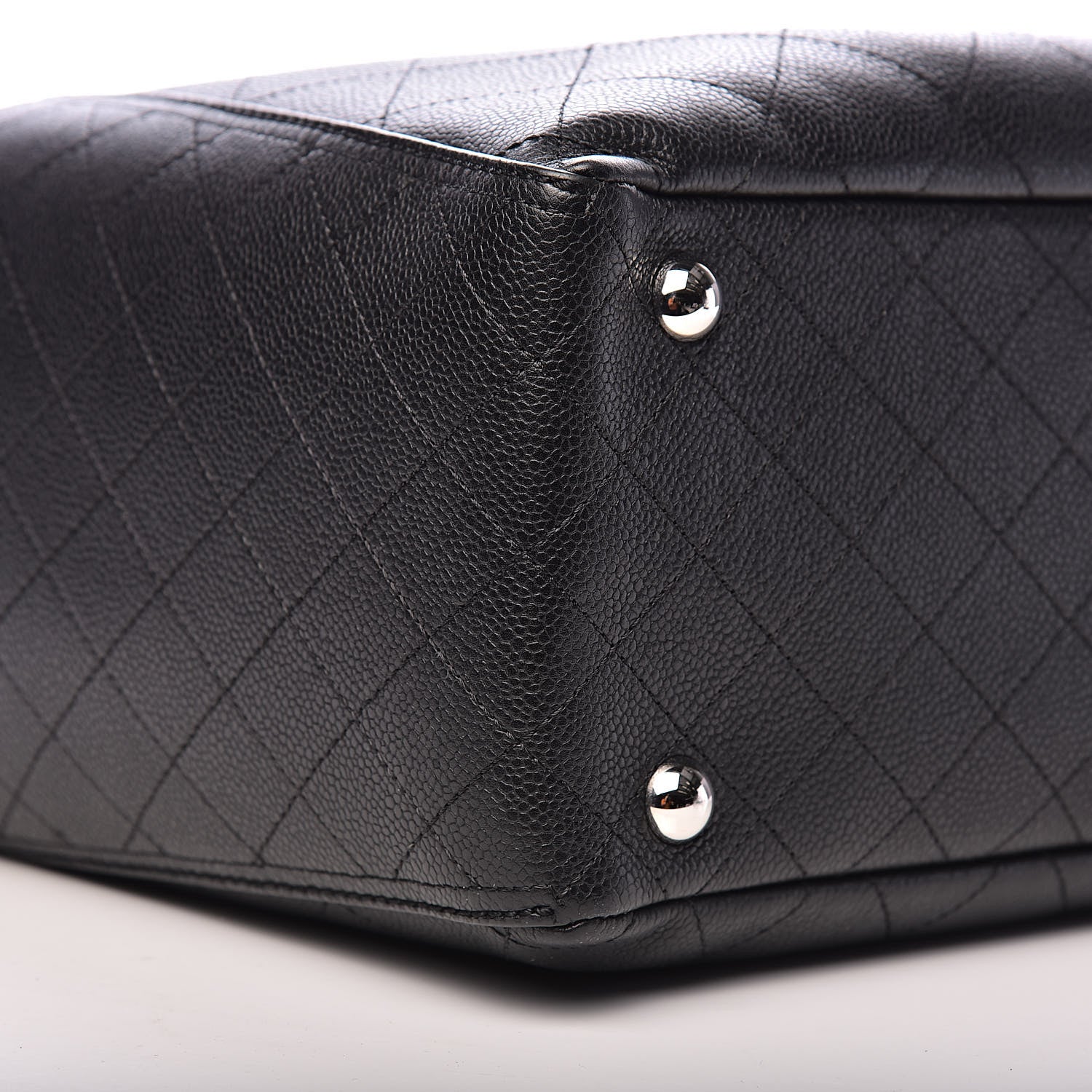 Chanel Grained Calfskin CC Pocket Tote Black 8 of 10